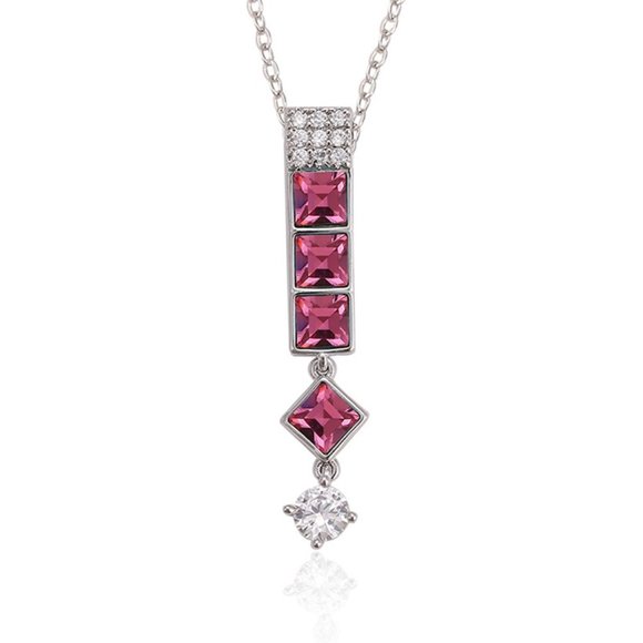 Gorgeous Swarovski Long Drop Necklace - Picture 5 of 16